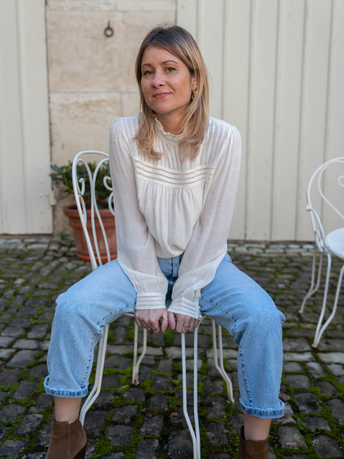 BLOUSE AMBRE BEIGE