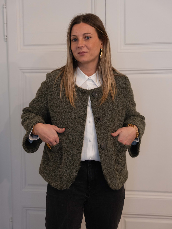 VESTE CAMILLE KAKI