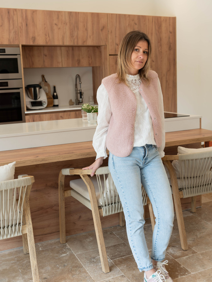 VESTE CLEA VIEUX ROSE VESTE CLEA VIEUX ROSE